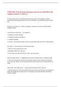 NURS3100&colon; Week 10 Exam Questions and Answers 2025&sol;2026 with  complete solution &vert; Graded A&plus;