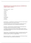 NURS3100&colon; Week 1 Exam Questions and Answers 2025&sol;2026 with  complete solution &vert; Graded A&plus;