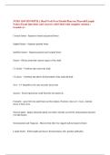 NURS 3100 HNNMPTL&lpar; Head&sol;Neck&sol;Nose&sol;Mouth&sol;Pharynx&sol;Thyroid&sol;Lymph  Nodes&rpar; Exam Questions and Answers 2025&sol;2026 with complete solution &vert;  Graded A&plus;