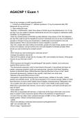 AGACNP 1 Exam 1 NEWEST 2025&sol;2026 ACTUAL EXAM COMPLETE QUESTIONS AND CORRECT DETAILED ANSWERS &lpar;VERIFIED ANSWERS&rpar; &vert;ALREADY GRADED A&plus;&vert;&vert;BRAND NEW&excl;&excl;