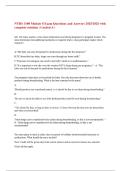 NURS 3100 Module 8 Exam Questions and Answers 2025&sol;2026 with  complete solution &vert; Graded A&plus; 
