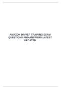 AMAZON DRIVER EXAM BUNDLE