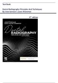 Elaborated Test Bank For Dental Radiography Principles And Techniques&comma;&lpar; 6th Edition 2025&rpar;&comma; By Joen Iannucci &comma;Laura Howerton&vert;&vert; Verified Chapters 1-35