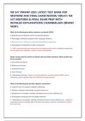 NR 547 PMHNP 2025 LATEST TEST BANK FOR MIDTERM AND FINAL EXAM REVIEW&sol; NR547&sol; NR 547 MIDTERM & FINAL EXAM PREP WITH DETAILED EXPLANATIONS CHAMBERLAIN &lpar;BRAND NEW&excl;&rpar;