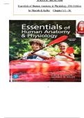 Test Bank - Essentials of Human Anatomy & Physiology&comma; 13th Edition by Marieb & Keller&comma; All 16 Chapters Covered