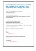 GFACT CERTIFICATION EXAM WITH 160 COMPLETE QUESTIONS AND CORRECT ANSWERS &sol; GFACT CERTIFICATION TEST LATEST 2025&sol;2026 &lpar;NEW&excl;&excl;&rpar;