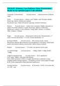 PNCB-PC &lpar;Primary Care Pediatric Nurse Practitioner&rpar; - Ready-to-use question papers with solutions