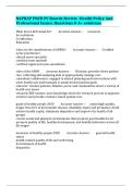 NAPNAP PNCB PC Boards Review -Health Policy And Professional Issues&colon; Questions & A&plus; solutions 