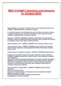 MDC 3 EXAM 2 Questions and Answers A&plus; Graded &lpar;2025&rpar;&period;
