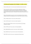 C224 Research Foundations WGU Modules 1-4 &vert;&vert; 100&percnt; no Error&period;