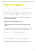 C224 Research Foundations &vert;&vert; A&plus; Score Secured&period;