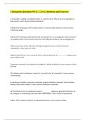 Checkpoint Questions WGU C224 &vert;&vert; Questions and Answers&period;