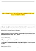 SMQT EXAM QUESTIONS AND ANSWERS GRADED A&plus; 100&percnt; GUARANTEED SUCCESS&period;