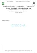 NUR 2392 NUR2392 MULTIDIMENSIONAL CARE II MDC 2 EXAM 2 RASMUSSEN COLLEGE FOR 2025-2026 Study GUIDE