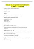 HSC 343 EXAM QUESTIONS WITH 100&percnt; CORRECT ANSWERS