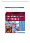 FULL TEST BANK FOR FUNDAMENTALS OF NURSING 12TH EDITION BY PATRICIA A&period; POTTER RN &comma; ANNE G&period; PERRY RN MSN &vert;&vert; LATEST EDITION