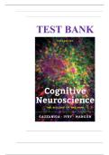 TEST BANK FOR COGNITIVE NEUROSCIENCE THE BIOLOGY OF THE MIND FIFTH EDITION BY MICHAEL GAZZANIGA&comma; RICHARD B IVRY&comma; GEORGE R MANGUN &vert; COMPLETE CHAPTERS &lpar;Rated A&plus;&rpar;