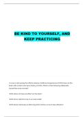 NURS 3311 RN EVIDENCE-BASED PRACTICE IN MENTAL HEALTH NURSING ASSESSMENT QUESTIONS WITH 100&percnt; CORRECT ANSWERS
