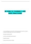 NURS 3311 RN BUILDING THERAPEUTIC RELATIONSHIPS ASSESSMENT QUESTIONS WITH 100&percnt; CORRECT ANSWERS