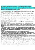 NURS 6015 Exam 2 Study Guide Antibiotics&comma; Side Effects&comma; Superinfections&comma; & Nursing Considerations 2025 Advanced Pharmacology Prep&period;pdf