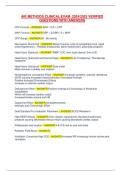 AIR METHODS CLINICAL EXAM  2024&sol;2025 VERIFIED  QUESTIONS WITH ANSWERS