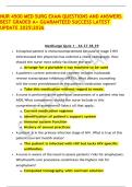 NUR 4500 Med Surg Exam Questions and Answers &ndash; Best Graded A&plus; &lpar;Latest Update 2025&sol;2026&comma; Guaranteed Success&rpar;