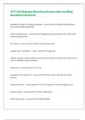 VTT 254 Equine Parasitology Exam with accurate detailed solutions