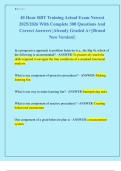 40 Hour RBT Training Actual Exam Newest  2025&sol;2026 With Complete 300 Questions And  Correct Answers &vert;Already Graded A&plus;&vert;&vert;Brand  New Version&excl;&vert; 