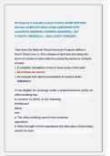 PA Property & Casualty License Practice EXAM 2025&sol;2026   ACTUAL COMPLETE REAL EXAM QUESTIONS WITH  ACCURATE ANSWERS &lpar;VERIFIED ANSWERS&rpar; &vert; GET                              IT RIGHT&excl;&excl; GRADED A&plus; &sol; 2025 LATEST VERSION&excl;&excl;