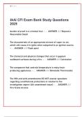 IAAI CFI Exam Study Questions 2025 &vert; Certified Fire Investigator Test Bank & Practice Guide