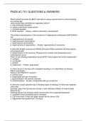 PNCB AC-701 QUESTIONS & ANSWERS