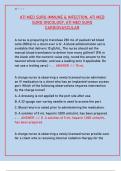 ATI Med Surg Immune & Infection Practice Questions &vert; NCLEX Review & Answers
