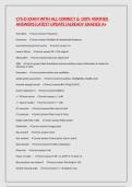 CTS-D EXAM WITH ALL CORRECT & 100&percnt; VERIFIED ANSWERS&vert;LATEST UPDATE&vert;ALREADY GRADED A&plus;