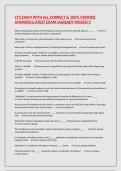 CTS EXAM WITH ALL CORRECT & 100&percnt; VERIFIED ANSWERS&vert;LATEST EXAM&vert;ALREADY PASSED&excl;&excl;&excl;