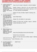 CTS EXAM WITH ALL CORRECT & 100&percnt; VERIFIED ANSWERS&vert;LATEST UPDATE&vert;ALREADY GRADED A&plus;