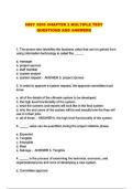 ALL COMBINED INSY 3305 &sol;INSY3305 PACKAGED EXAMS