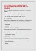 AVIXA CTS EXAM WITH ALL CORRECT & 100&percnt; VERIFIED ANSWERS&vert;LATEST UPDATE&vert;ALREADY GRADED A&plus;
