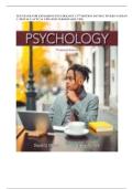 TEST BANK FOR EXPLORING PSYCHOLOGY 13TH EDITION DAVID G MYERS NATHAN C&period; DEWALL&sol;ACTUAL UPDATED VERSION &lpar;SOLVED&rpar;
