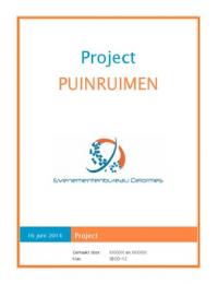 Project Puinruimen