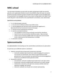 Fysiotherapie praktijktentamen&comma; blok 1