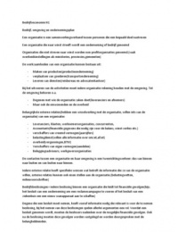 bedrijfsbeslissingen en financiele verantwoording samenvatting H1&comma;2&comma;3&comma;4