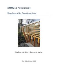 The Use of Hardwood in Construction