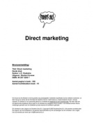Samenvatting Direct marketing