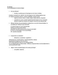 Sociale psychologie 