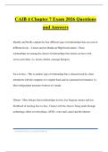 CAIB 4 Chapter 7 Exam 2026 Questions and Answers