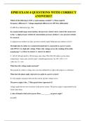 EPRI EXAM 4 QUESTIONS WITH CORRECT ANSWERS