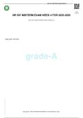 NR 507 MIDTERM EXAM WEEK 4 EXAM STUDY GUIDE FOR 2025-2026