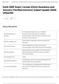 MAN 320F Exam 1 Aroian EXAM Questions and Answers &lpar;Verified Answers&rpar; &lpar;Latest Update 2025&rpar; UPDATE&excl;&excl;
