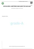 NR 599 WEEK 4 MIDTERM EXAM GUIDE FOR 2025-2026