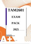 TAM2601 EXAM PACK 2025